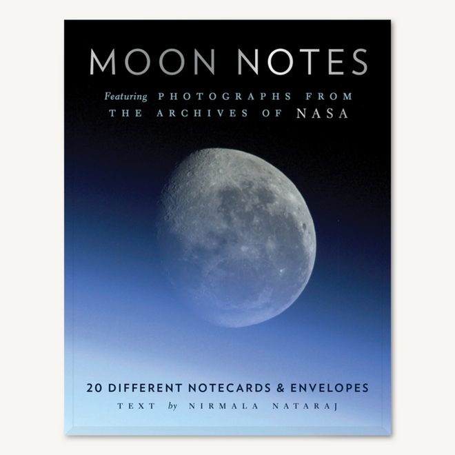 Moon Notes: Photographs from the NASA Archives - 20 Notecards & Envelopes