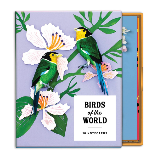 Diana Herrera: Birds of the World - 16 Note Cards & Envelopes