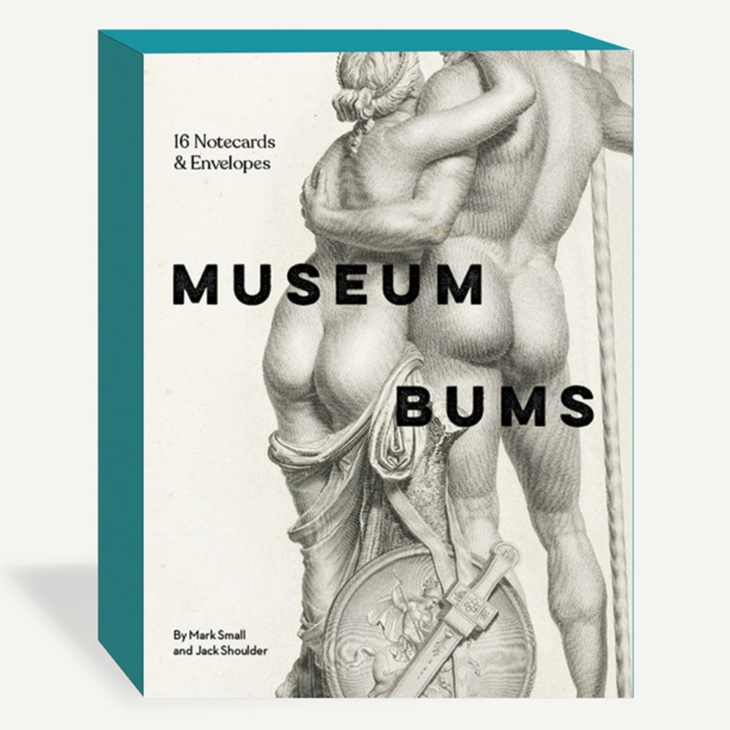 Museum Bums - 16 Notecards & Envelopes