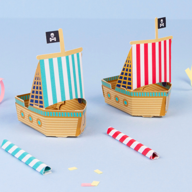 Paper Activity Kit - Create Your Own Pirate Boats