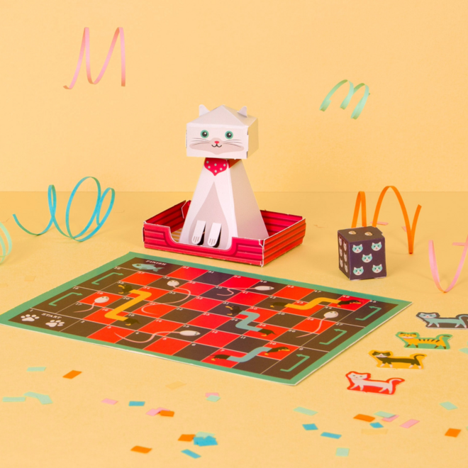 Paper Activity Kit - Make Your Own Nodding Cat