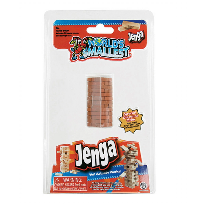 World's Smallest Jenga