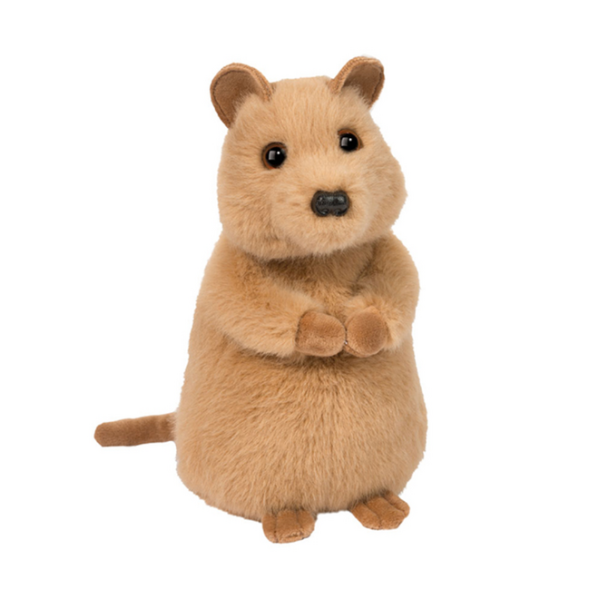 Douglas Cuddle Toy Plush - Quincie Quokka, Mini Soft