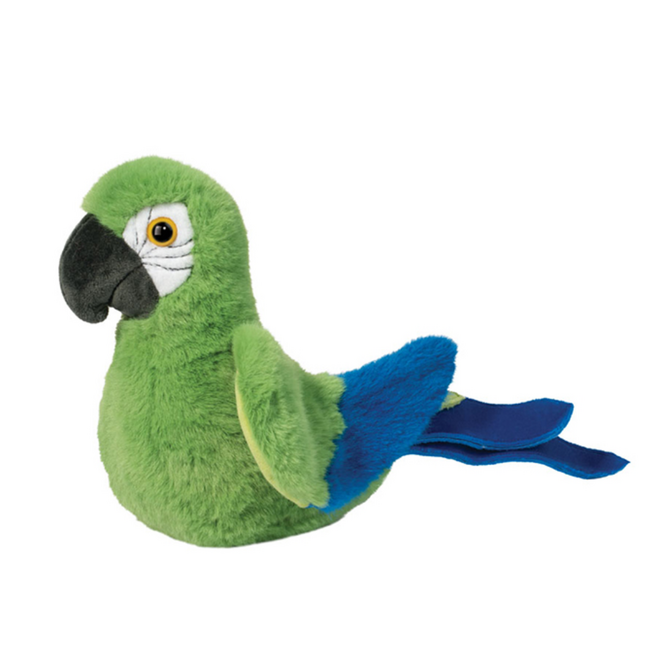 Douglas Cuddle Toy Plush - Jimmie Parrot, Mini Soft