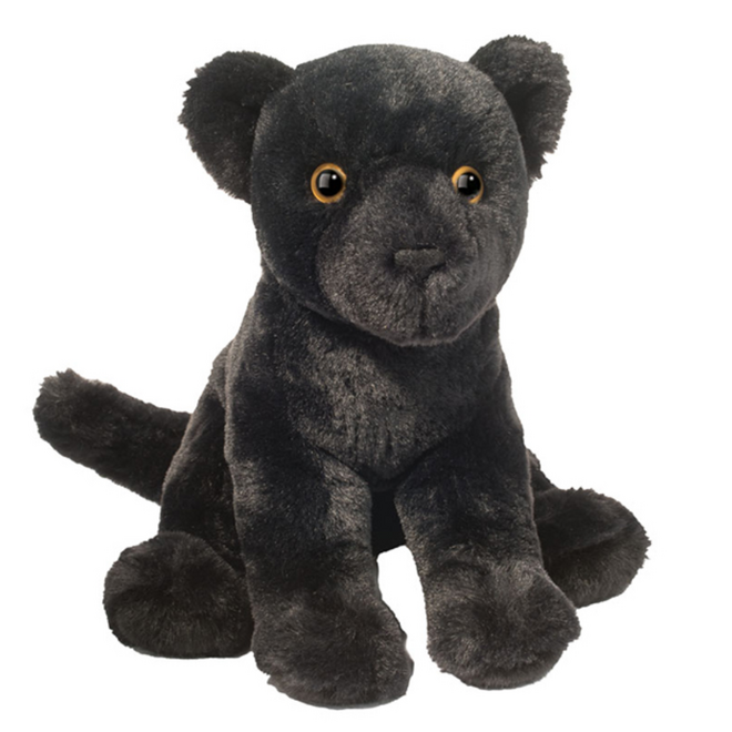 Douglas Cuddle Toy Plush - Ebonie Panther, Soft