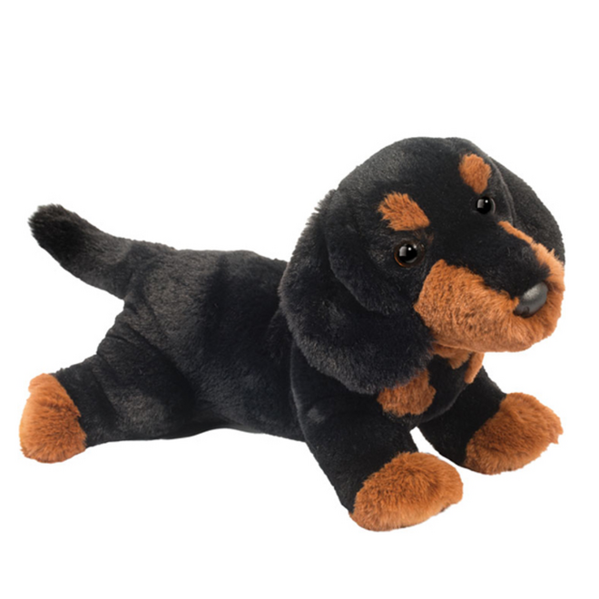 Douglas Cuddle Toy Plush - Dottie Dachshund, Soft