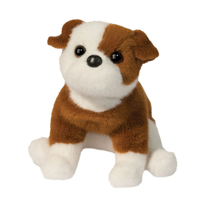 Douglas Cuddle Toy Plush - Bubbie Bulldog, Soft