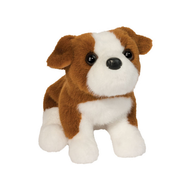 Douglas Cuddle Toy Plush - Bubbie Bulldog, Mini Soft