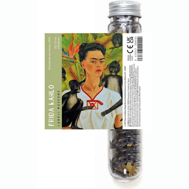 Micropuzzle - Frida Kahlo: Autorretrado Con Monos, 1943