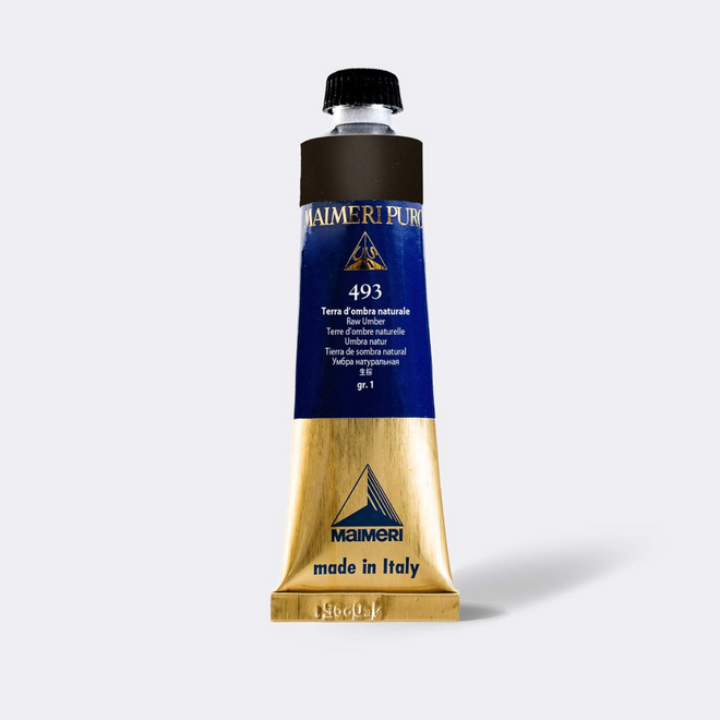 Maimeri Puro Extra Fine Oil Paint 40Ml Raw Umber