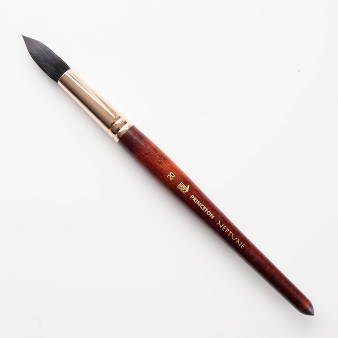 Princeton Neptune Synthetic Squirrel Watercolour Brush - Round 20