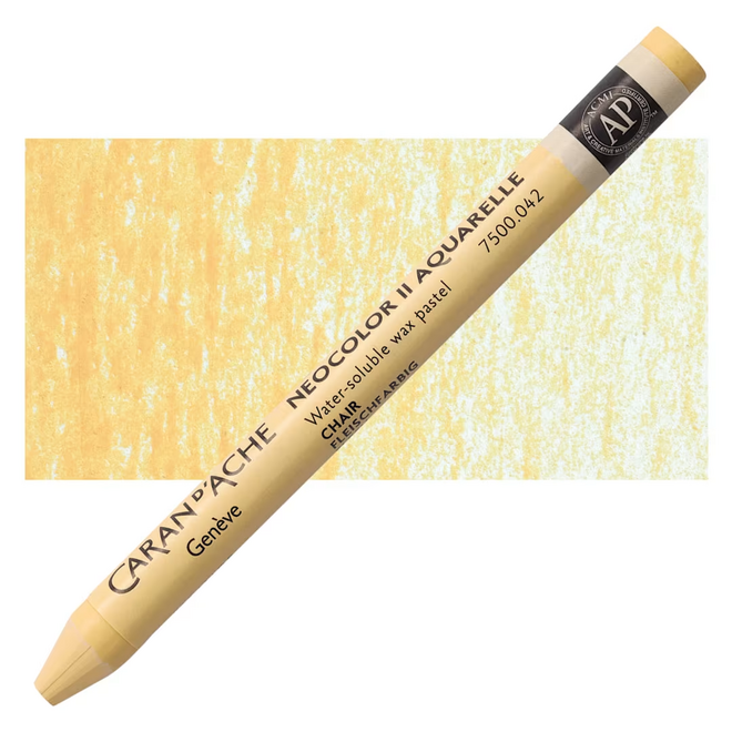 Caran d'Ache: NeoColor II Aquarelle Water Soluble Wax Pastel - 042 Desert Rose
