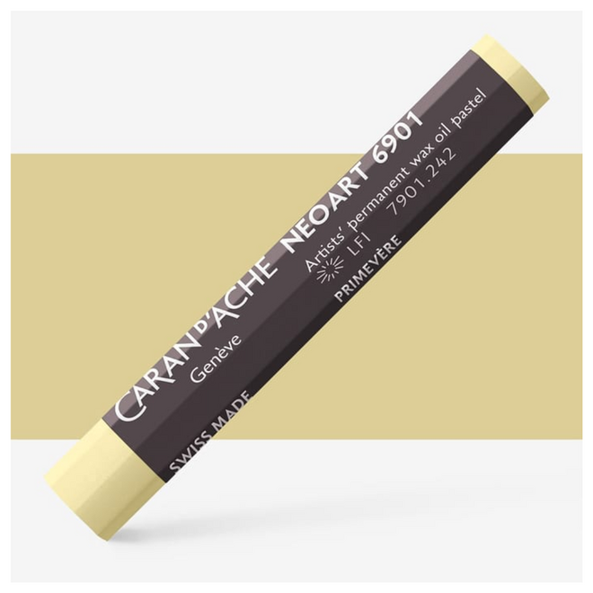 Caran d'Ache: NeoArt 6901 Artist's Wax Oil Pastel - 242 Primerose