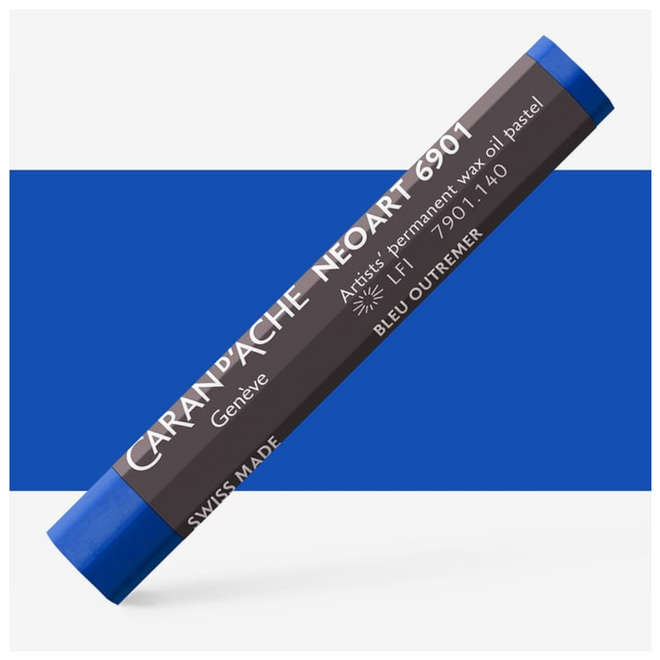 Caran d'Ache: NeoArt 6901 Artist's Wax Oil Pastel - 140 Ultramarine