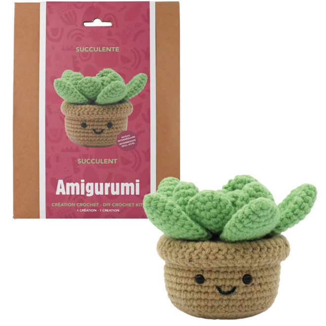 Amigurumi DIY Crochet Kit - Succulent