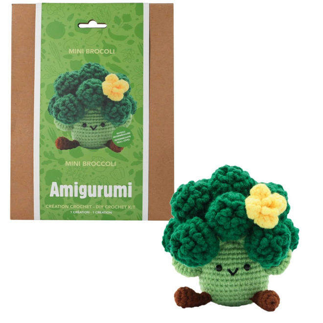 Amigurumi DIY Crochet Kit - Mini Broccoli