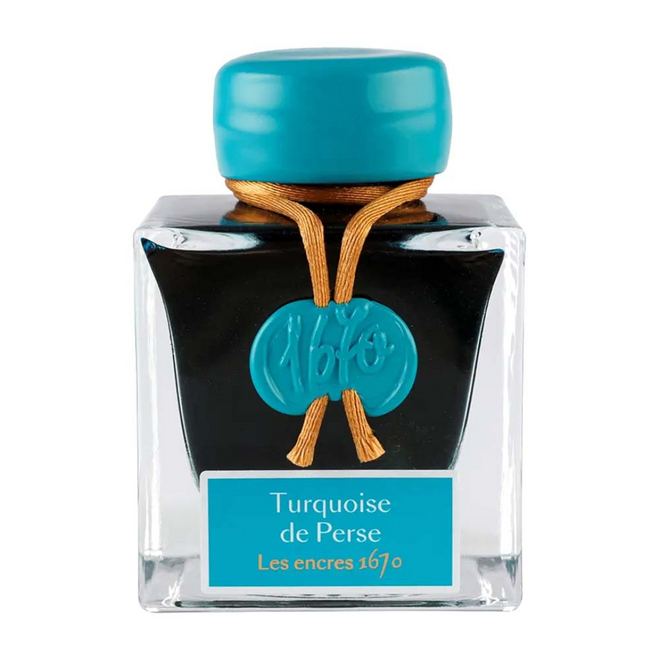 Jacques Herbin 1670 Anniversary Writing Ink, 50ml - Persian Turquoise