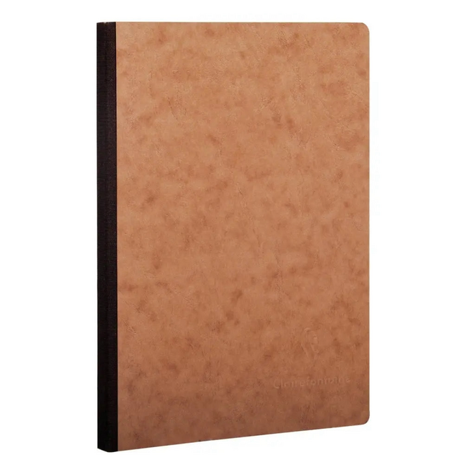 Nomaddict: Life Unplugged Clothbound Notebook - Lined, A5, 192pg, 90g - Brown