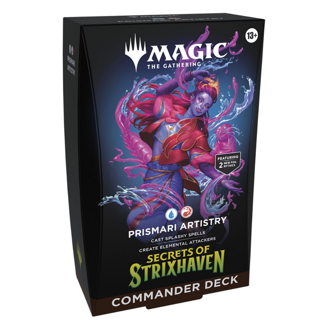 Magic: The Gathering - Secrets of Strixhaven - Commander Deck: Prismari Artistry / Rootha, Mastering the Moment