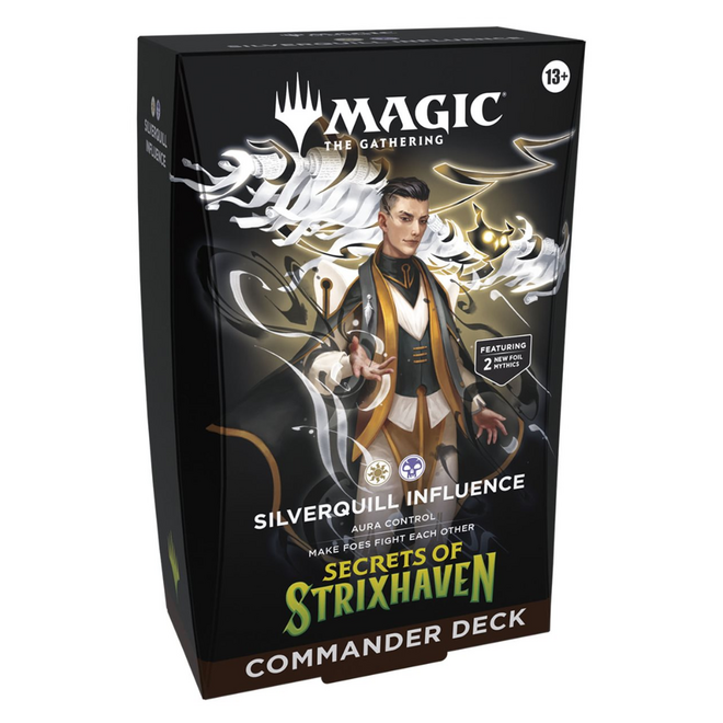 Magic: The Gathering - Secrets of Strixhaven - Commander Deck: Silverquill Influence / Killian, Decisive Mentor