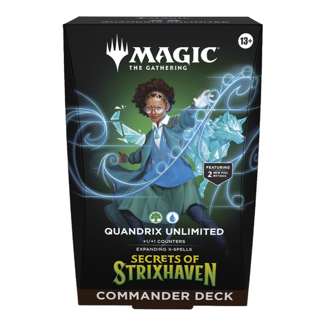 Magic: The Gathering - Secrets of Strixhaven - Commander Deck: Quandrix Unlimited / Zimone, Infinite Analyst