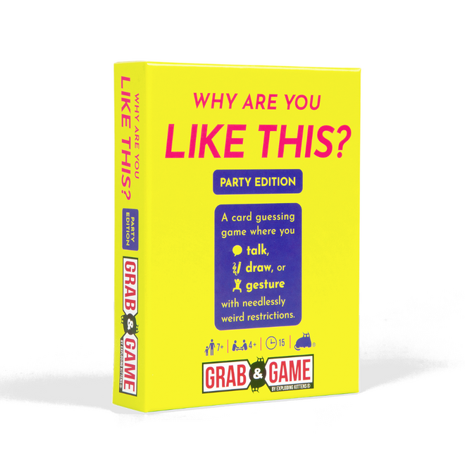 Grab & Game: Why Are You Like This? Party Edition