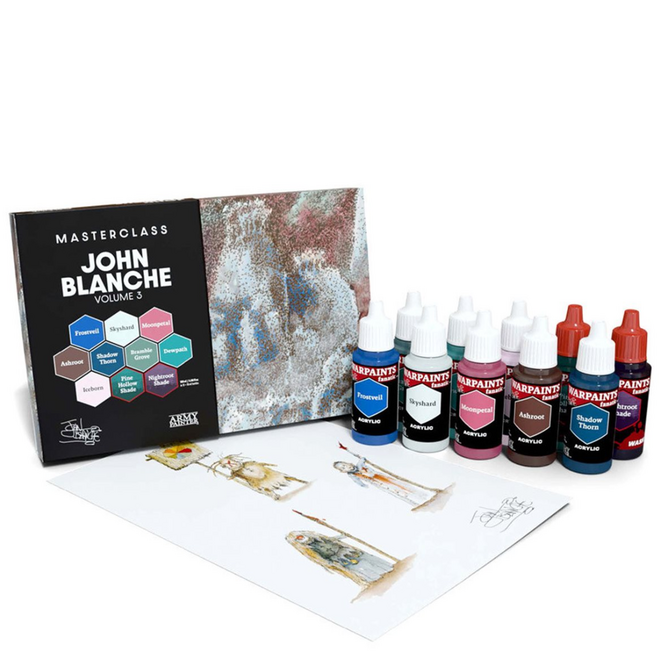 The Army Painter: Warpaints Fanatic - Masterclass Set: John Blanche Volume 3 - 10 Colours