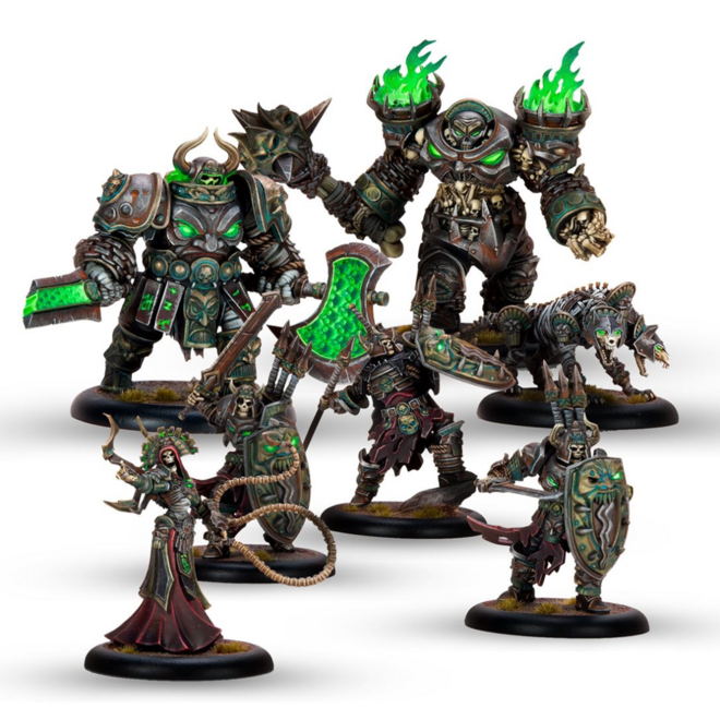 Warmachine: Orgoth Graveborn Command Cadre