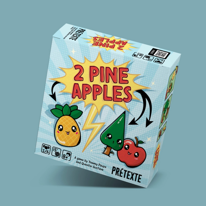 2 Pine Apples - 2 Pineapples a Day Keeps the Sadness Away!