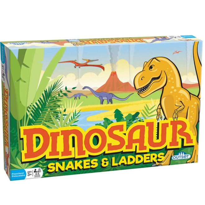 Dinosaur Snakes & Ladders - New Edition