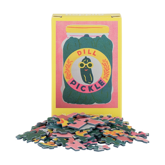 Mini Jigsaw Puzzle, 99pc - Dill Pickles