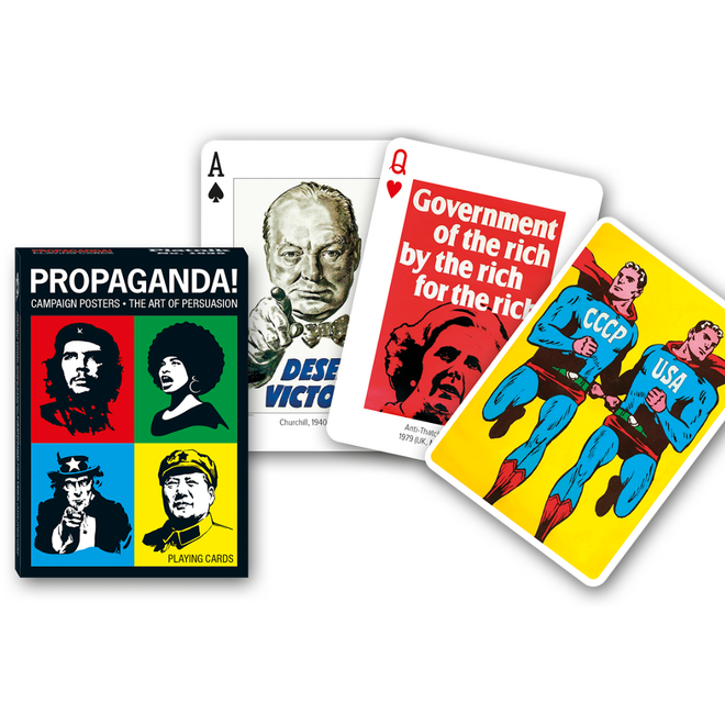 Piatnik Playing Cards - Propaganda! Campaign Posters: The Art of Persuasion