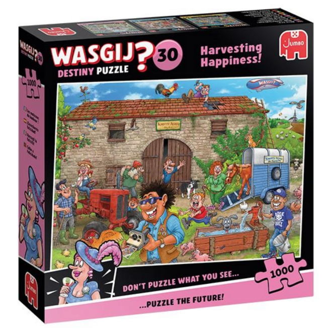 Wasgij 1000pc Destiny Puzzle #30: Harvesting Happiness!