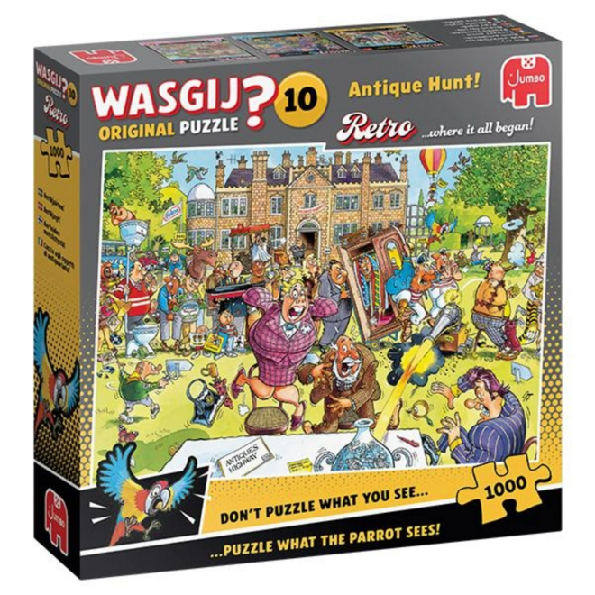 Wasgij 1000pc Original Puzzle #10: Antique Hunt!