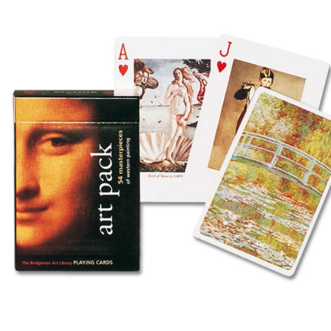 Piatnik Playing Cards - Art Pack: 54 Masterpieces of Western Painting