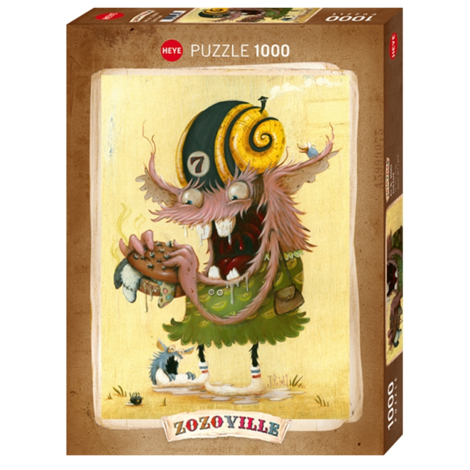 Heye Puzzle 1000pc - Zozoville: Junk Food