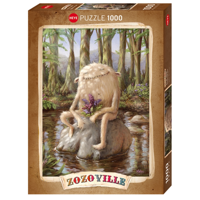 Heye Puzzle 1000pc - Zozoville: Flowers For You!