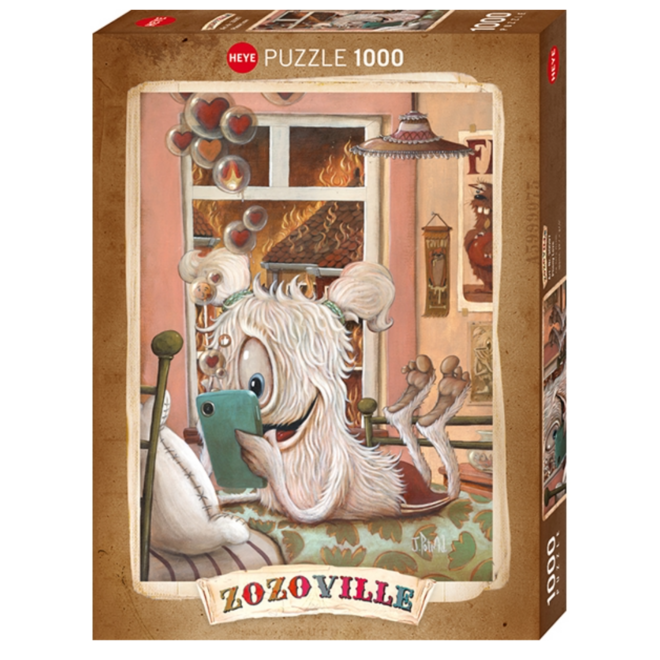 Heye Puzzle 1000pc - Zozoville: Phony Love
