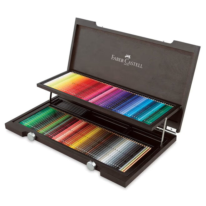 Faber Castell Albrecht Durer 120 Watercolor Pencils in Wooden Box