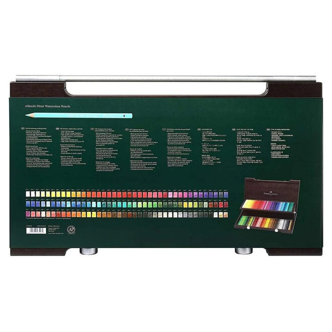 Faber Castell Albrecht Durer 120 Watercolor Pencils in Wooden Box
