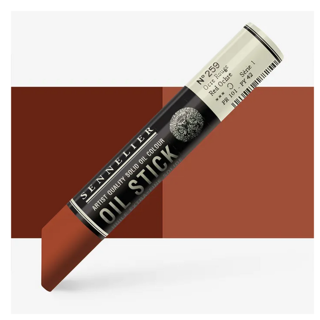 Sennelier Extra-Fine Oil Stick 38ml - 1.28 fl oz - S1 - 259: Red Ochre
