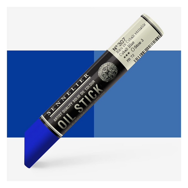Sennelier Extra-Fine Oil Stick 38ml - 1.28 fl oz - S3 - 307: Cobalt Blue
