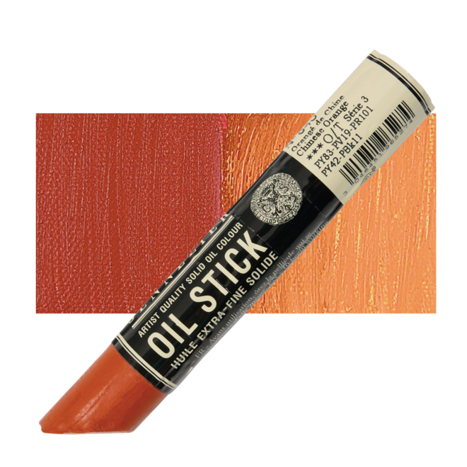 Sennelier Extra-Fine Oil Stick 38ml - 1.28 fl oz - S3 - 645: Chinese Orange