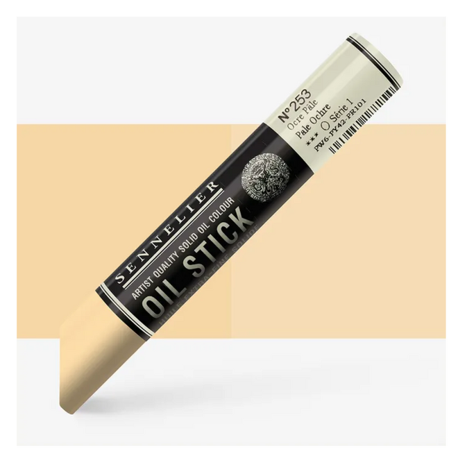 Sennelier Extra-Fine Oil Stick 38ml - 1.28 fl oz - S1 - 253: Pale Ochre