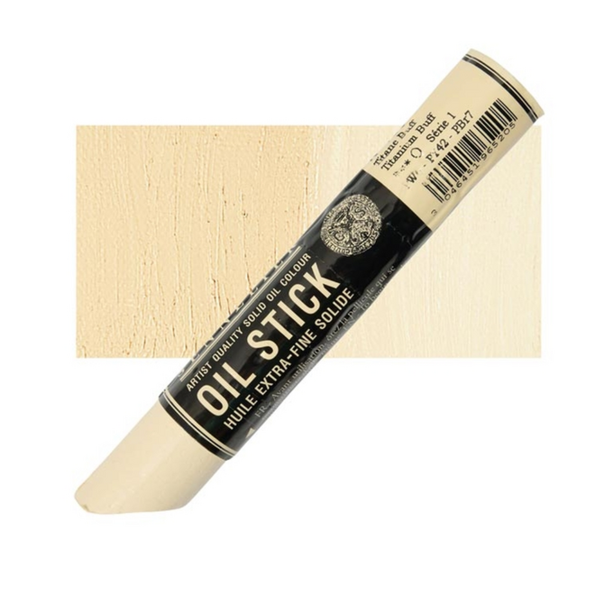 Sennelier Extra-Fine Oil Stick 38ml - 1.28 fl oz - S1 - 136: Titanium Buff