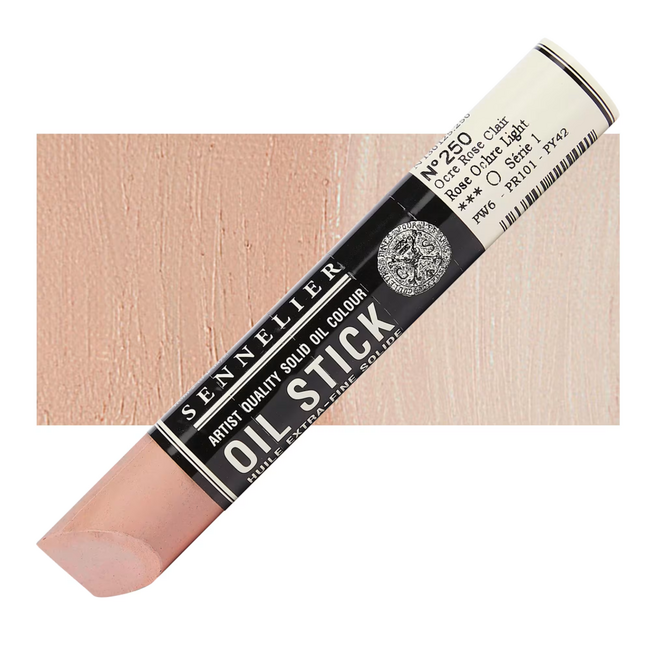 Sennelier Extra-Fine Oil Stick 38ml - 1.28 fl oz - S1 - 250: Rose Ochre Light
