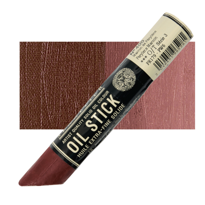 Sennelier Extra-Fine Oil Stick 38ml - 1.28 fl oz - S3 - 499 - Perylene Maroon