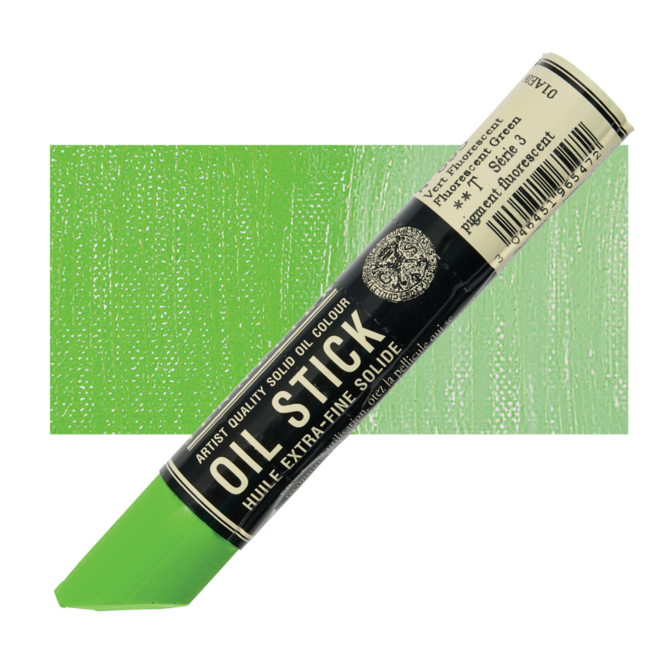 Sennelier Extra-Fine Oil Stick 38ml - 1.28 fl oz - S3 - 895 - Fluorescent Green
