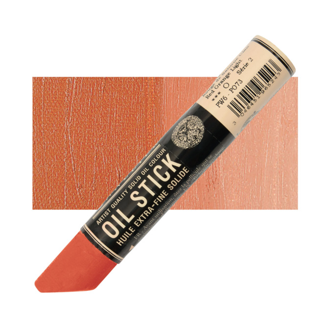Sennelier Extra-Fine Oil Stick 38ml - 1.28 fl oz - S2 - 643 - Red Orange Light