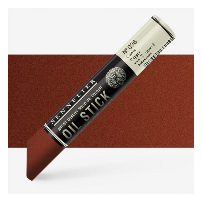 Sennelier Extra-Fine Oil Stick 38ml - 1.28 fl oz - S2 - 036 - Copper
